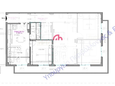 Studio / Γκαρσονιέρα, 33τ. μ.