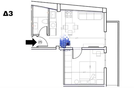 Studio / Γκαρσονιέρα, 40τ. μ.