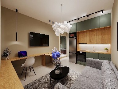 Studio / Γκαρσονιέρα, 40τ. μ.