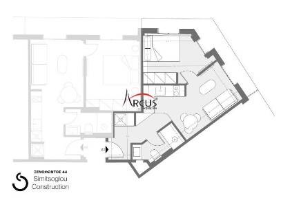 Studio / Γκαρσονιέρα, 40τ. μ.