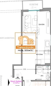 Studio / Γκαρσονιέρα, 42τ. μ.