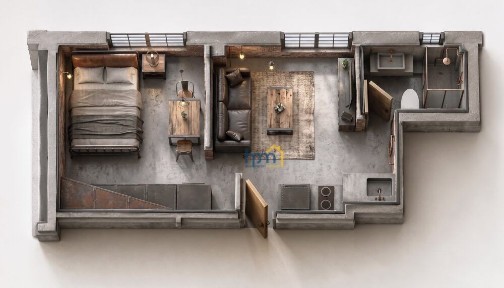 Studio / Γκαρσονιέρα, 30τ. μ.