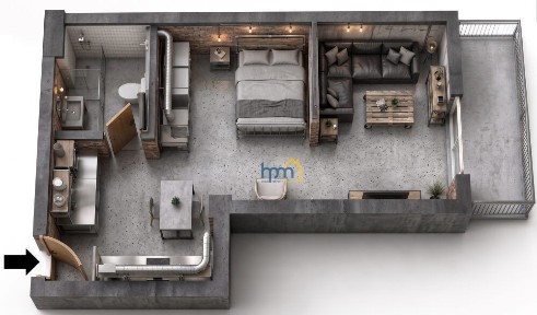 Studio / Γκαρσονιέρα, 32τ. μ.
