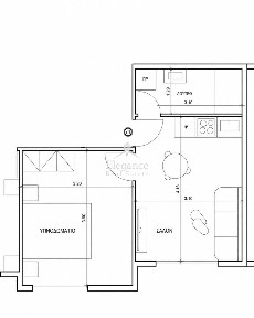 Studio / Γκαρσονιέρα, 36τ. μ.