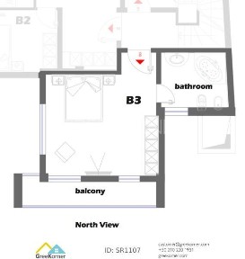 Studio / Γκαρσονιέρα, 36τ. μ.