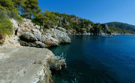 Λιμενάρια - Απόνησος, Αγκίστρι (Νησιά Αργοσαρωνικού)