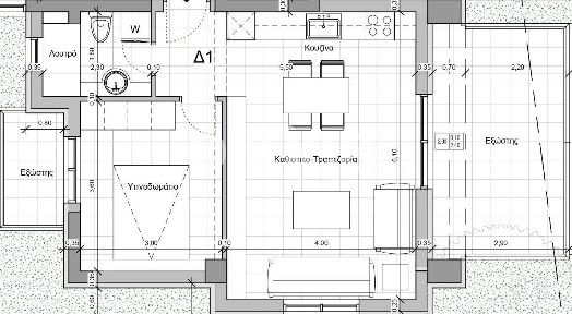 Studio / Γκαρσονιέρα, 62τ. μ.